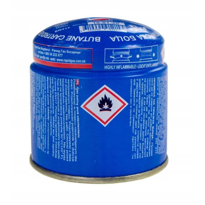 Bouteille de butane pour cuisson et chauffage